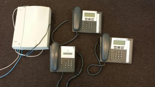 Vox DaVo telefooncentrale compleet met toestellen (KPN)