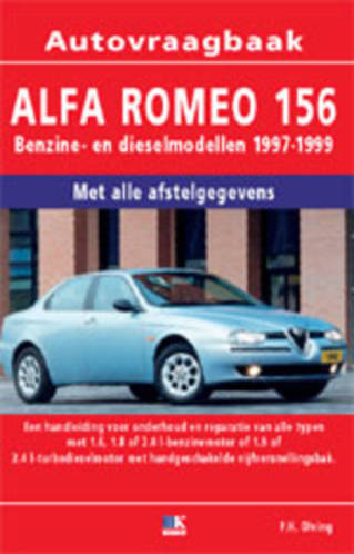 Vraagbaak handleiding Alfa Romeo 156 BD 1997-1999