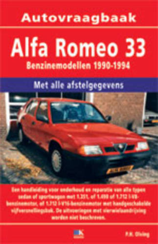 Vraagbaak Handleiding Alfa Romeo 33 Benzine 1990-1994