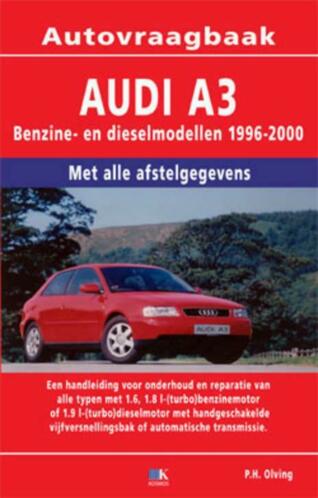 Vraagbaak handleiding Audi A3 Benzine  Diesel 1996-2000