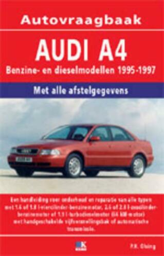 Vraagbaak Handleiding Audi A4 BenzineDiesel 1995-1997