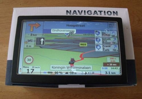 Vrachtwagen GPS Navigatie 7 inch met Nieuwe Kaarten