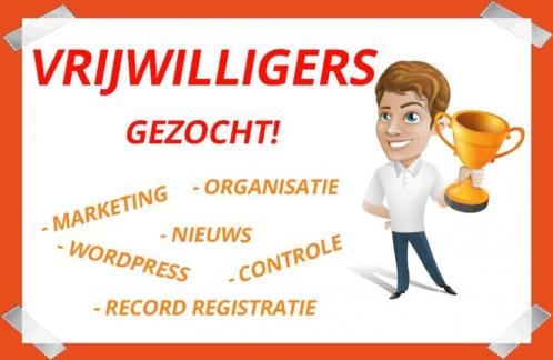 Vrijwilligers gezocht Recordchallenge