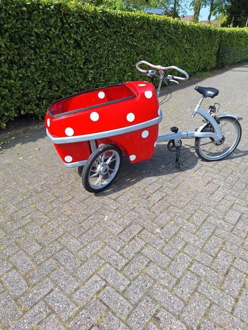 Vrolijke bakfiets