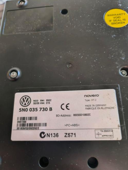 Vw bluetooth module.