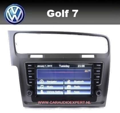 VW Golf 7 radio navigatie bluetooth gps dvd ipod RoadRover
