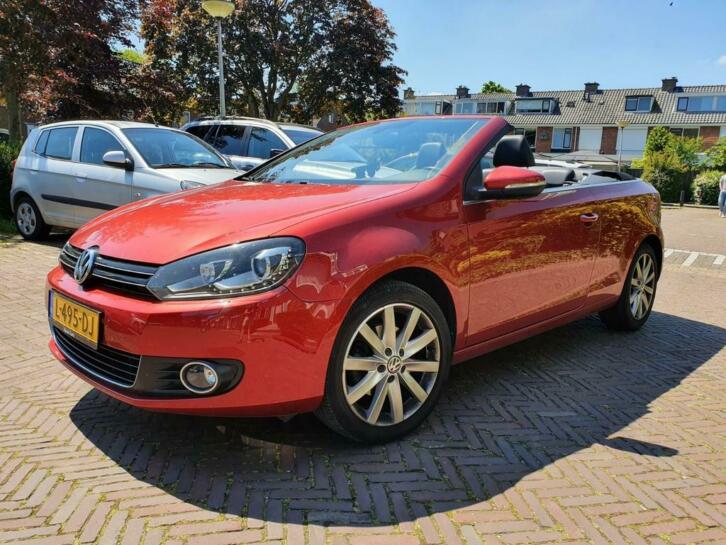 VW Golf cabrio 1.4 schakel VOLLEDERXENON