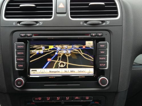 VW navigatie RNS 510 C versie met 2015 kaart dvd vrij 