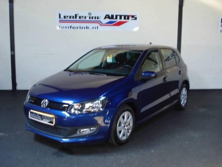 VW Polo 1.2 TDI 55KW BM 2010 5-drs airco Groot Navi