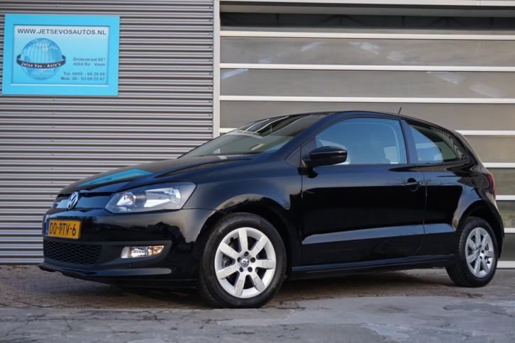 VW Polo 1.2 TDI BM 2011 Zwart 50 X POLO 1.2 TDI OP VOORRAAD