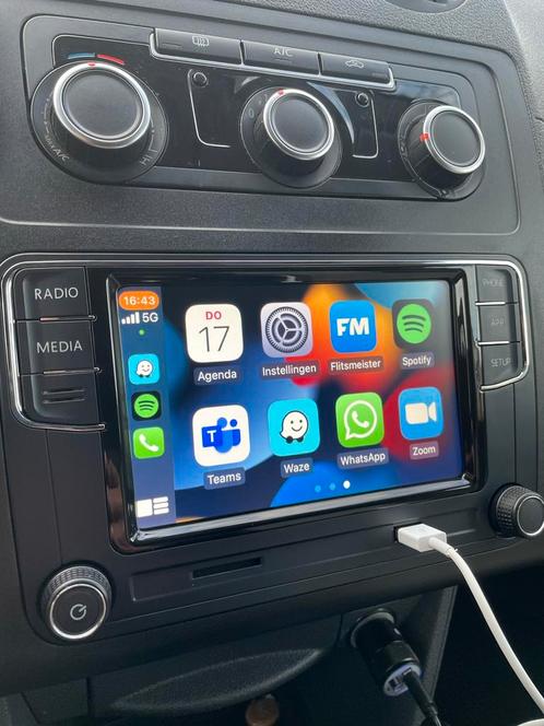 VW RCD 360 Pro Nieuw - CarPlay  Android  Gratis inbouw