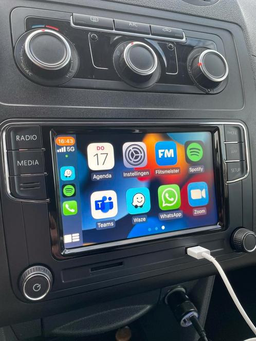 VW RCD360 Pro Nieuw - CarPlay  Android  Gratis inbouw