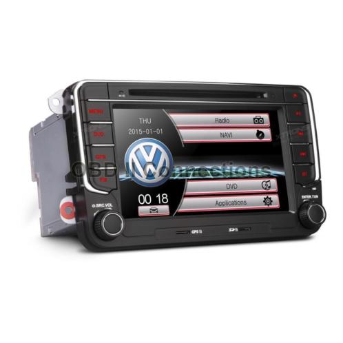VW seat skoda 7inch autoradio Navigatie systeem DVD