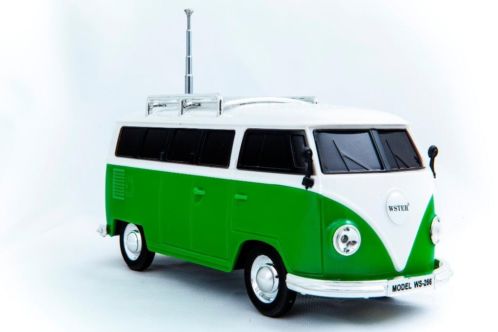 VW T1 bus, spijlbus, volkswagen busje radio, usb, sd card 