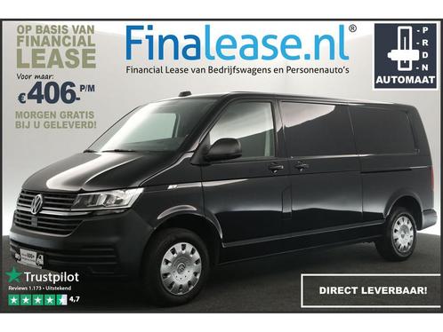 VW Transporter 2.0 TDI L2H1 150PK AUT Airco 2xSchuifd 406pm