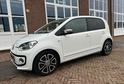 VW Up White Highline 75PK - Leder - Full Option - 80.000km