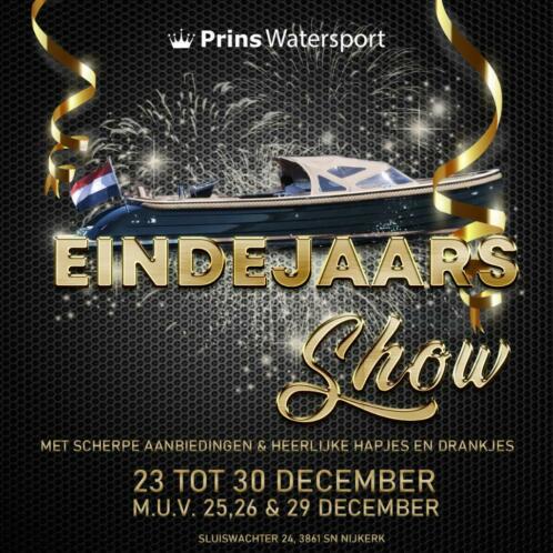 Waanzinnige eindejaarsshow Prins Watersport 2019