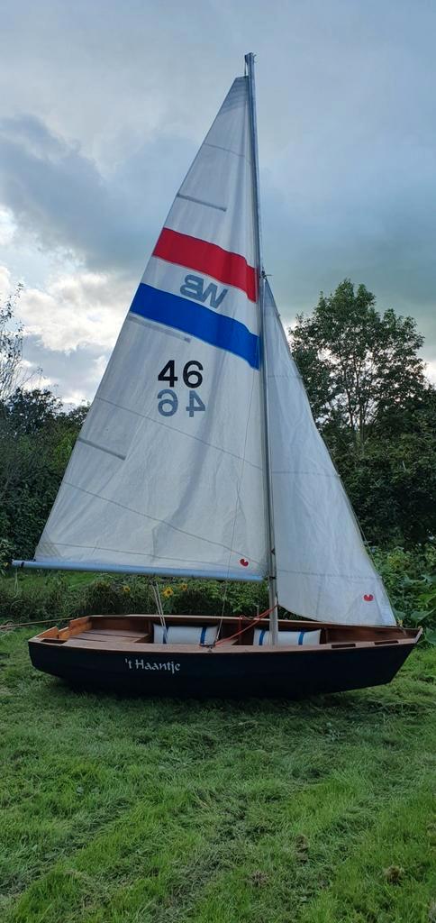 Waarschip Bruynzeel WB houten zeilboot 1ste serie