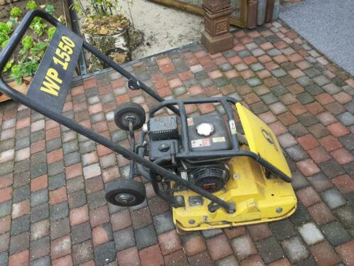 Wacker1550 Trilplaat