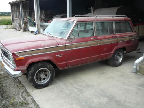 wagoneer chassis met kenteken v8 benzine