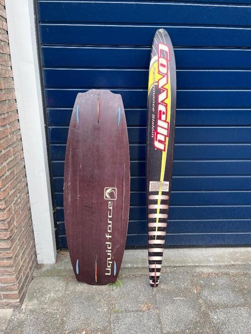 Wakeboard en mono ski