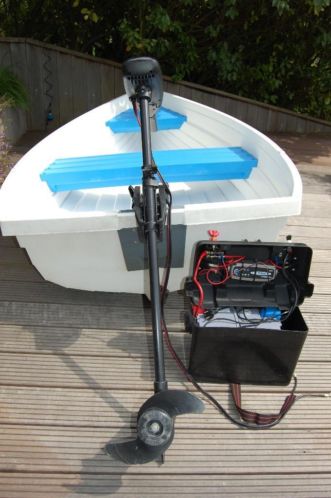 Walker Bay 8 boot met Minn Kota 40 fluistermotor