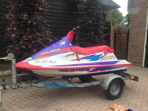 waterscooter Polaris SL750 met aanhangwagen