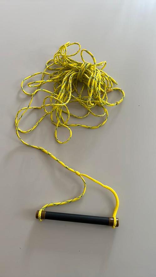 Waterski rope geel