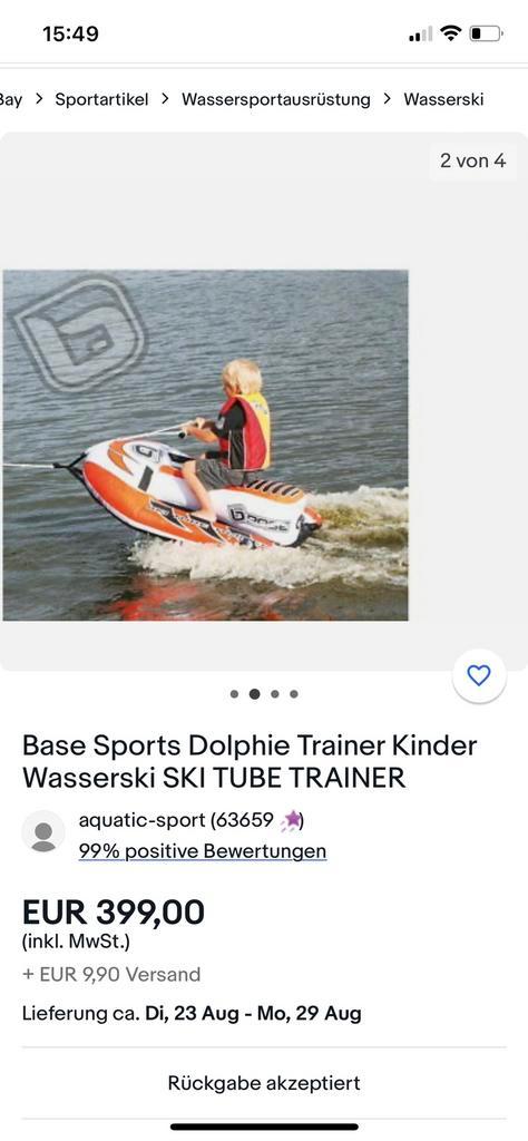 Waterski trainer