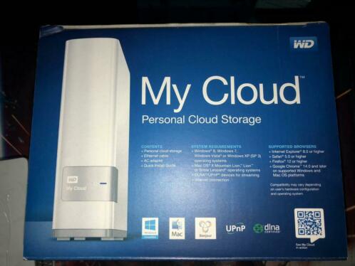 WD My Cloud 4TB NAS