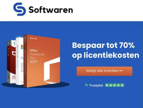 Webshop ter koop Software licenties (70 marge)
