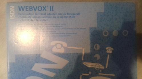 webvox 2 nieuw in doos