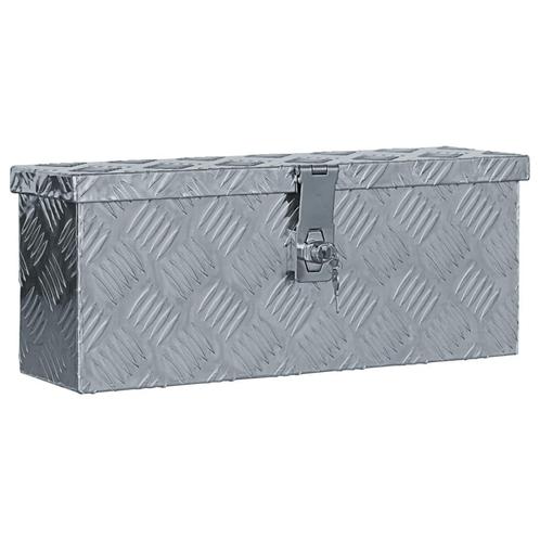WEEKENDDEAL  Aluminium kist trapezode 48.5x14x20 cm  GRTS