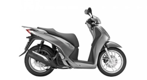 Weergaloos mooie Honda SH150i motorscoot,zilver, weinig km039s