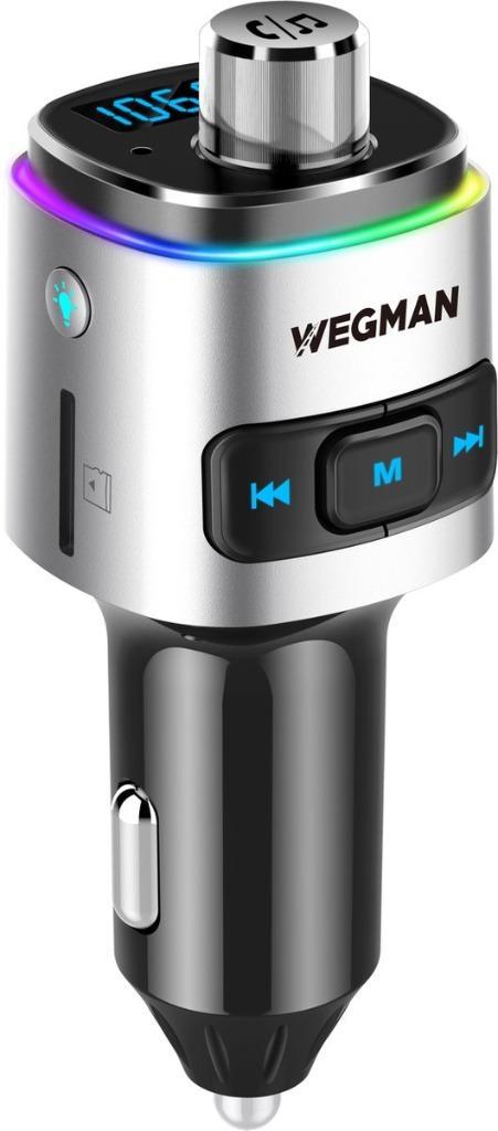 Wegman Bluetooth FM Transmitter - Autolader - Bluetooth Cark