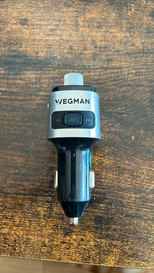 Wegman Bluetooth FM Transmitter - Bluetooth carkit - Zilver