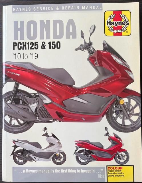Wekplaatsboek Honda PCX