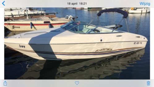 Wellcraft excalibur 23 ft open uitlaatsysteem 7,4 mpi bj2001