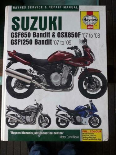 Werkplaats boek Suzuki bandit 6501250 