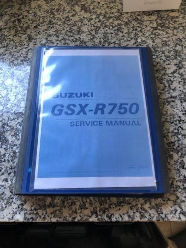 Werkplaatshandboek Suzuki Gsxr 750 Srad