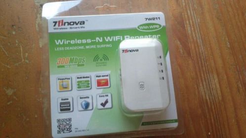 Wi-Fi repeater  versterker. 