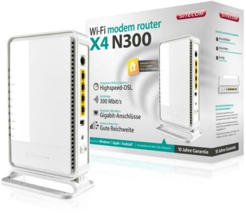 Wi-Fi Router Sitecom X4 N300 nieuw in doos