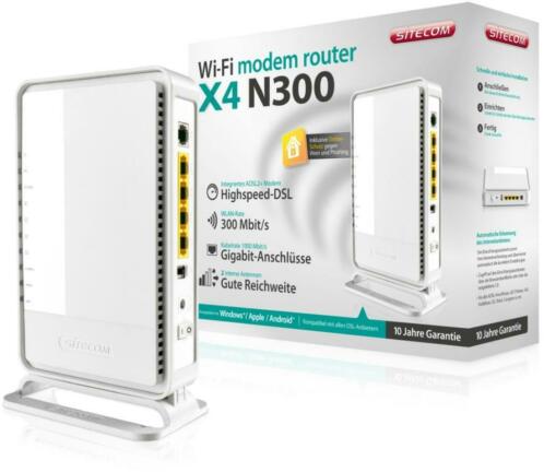 Wi-Fi Router Sitecom X4 N300 nieuw in doos