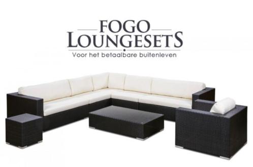 Wicker loungesets en loungebanken. Online en in de showroom.