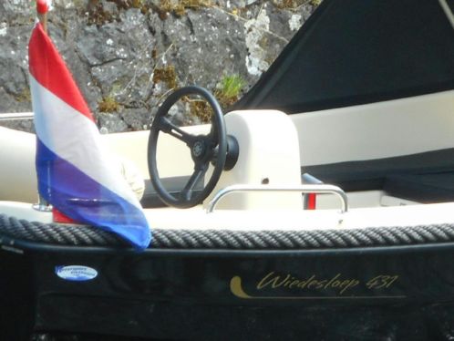 Wiedesloep 431 met envirude 9.9 4tact i.z.g.s.t