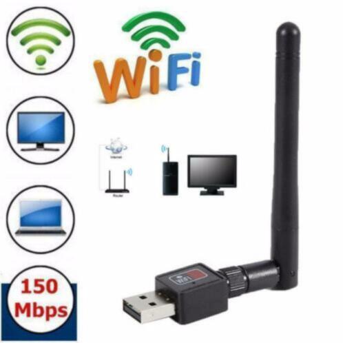 Wifi adapter 150 mbps draadloos internet antenne 25 CM