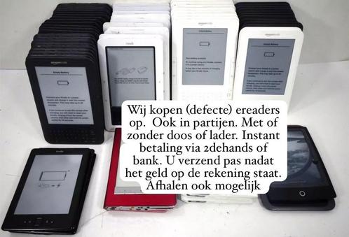 Wij kopen ereaders partij, defect of zonder accessoires