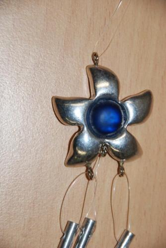 Windgong, donkerblauw windgongetje 