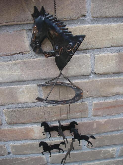 windgong  tingel tangel met Paarden hoofd en paardjes