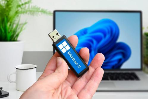 Windows 10 11 installatie USB  in 1 a 2 dagen bezorgd